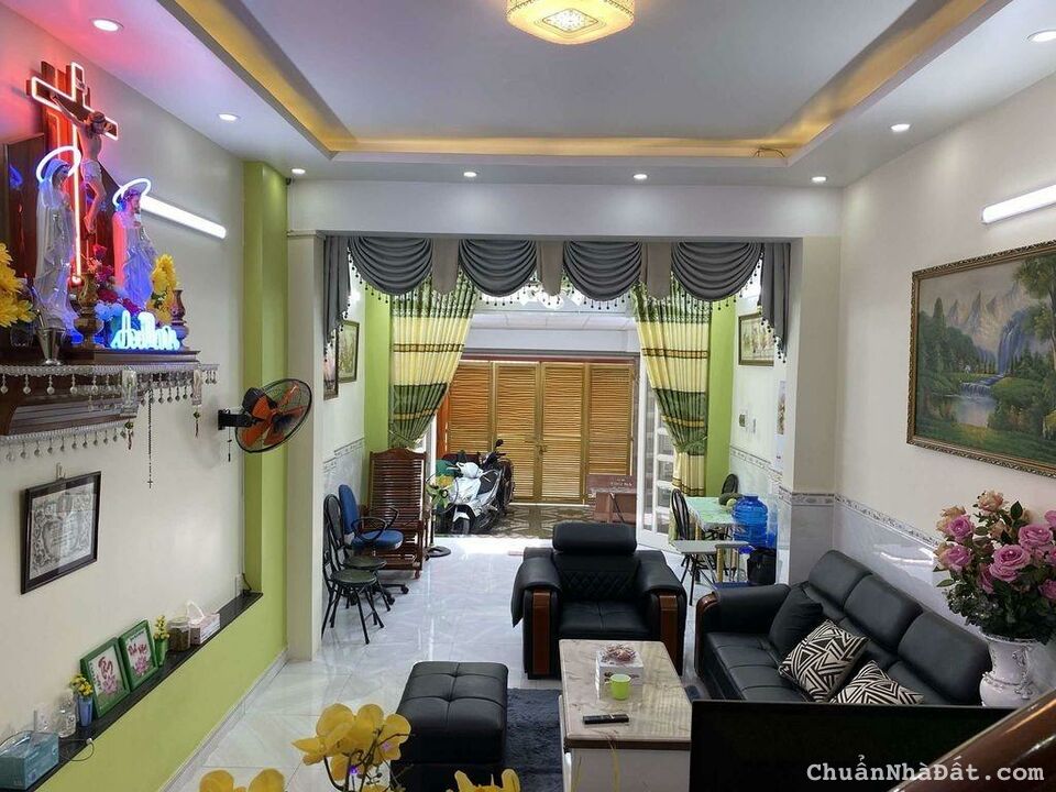 Nhà 4x27m MẶT TIỀN đường Hà Đặc, thuận tiện KDBB