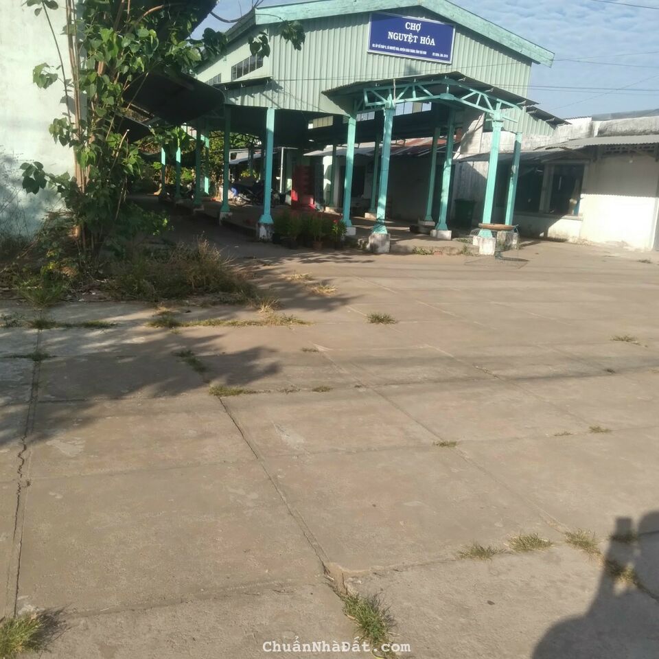 Chính chủ bán gấp đất nền mặt tiền lộ nhựa gần chợ, trường học dân cư đông đúc 