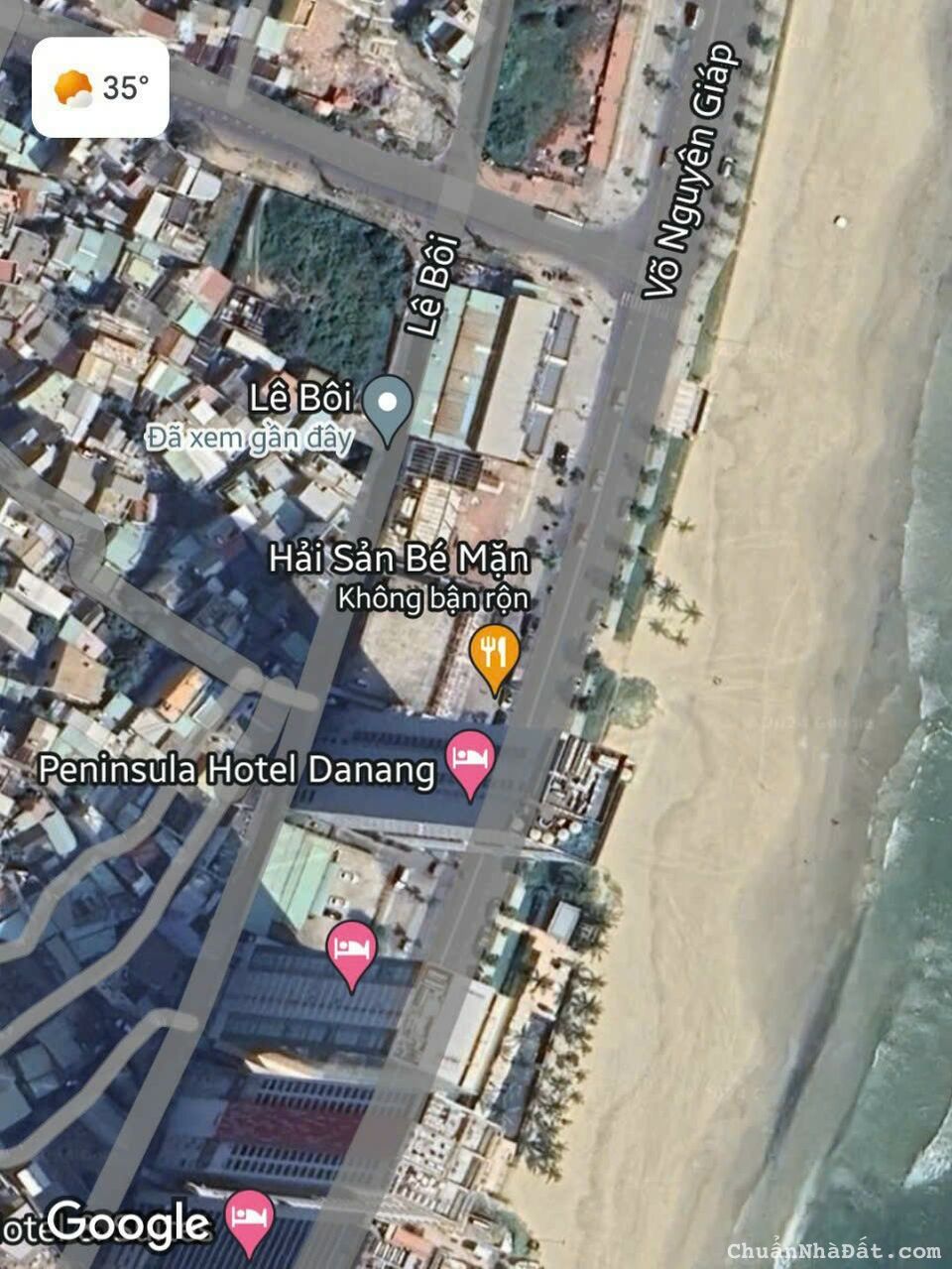 Cần bán nhà 2 mê đúc mặt tiền 5m5 LÊ BÔI Phường Mân Thái , Quận Sơn Trà , Đà Nẵng 