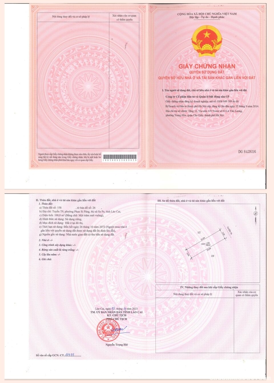 Bán khách sạn 4 tầng tại đường T8A, KĐT Tây Bắc, thị trấn Sapa - Doanh thu 60-70tr/tháng