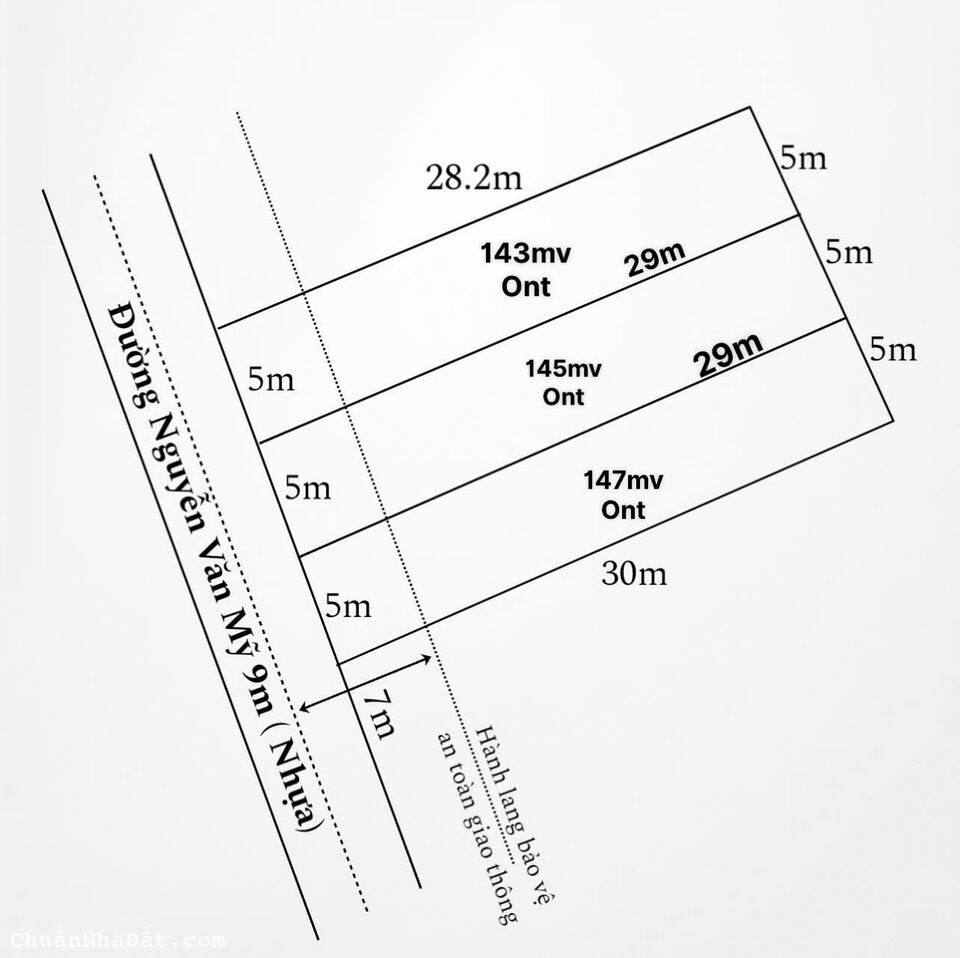 5x30 MT nhựa 9m Giá 790tr Tại Tân Trụ Long An