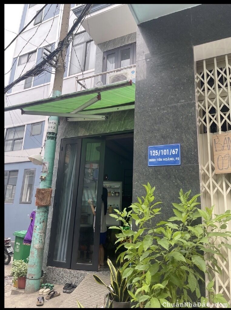 HẺM XE HƠI 7M ĐINH TIÊN HOÀNG, BÌNH THẠNH, 30M2 TIỆN XÂY MỚI, GIẢM 550TR CHỈ CÒN 3T TL 