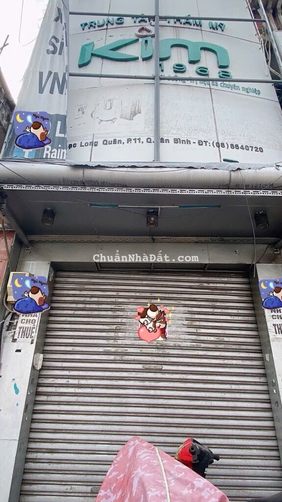 MẶT TIỀN GIÁ RẺ LẠC LONG QUÂN, TÂN BÌNH, 55M2 CÓ KC Ở NGAY. GIẢM 350TR CHỈ CÒN 4.8T TL 