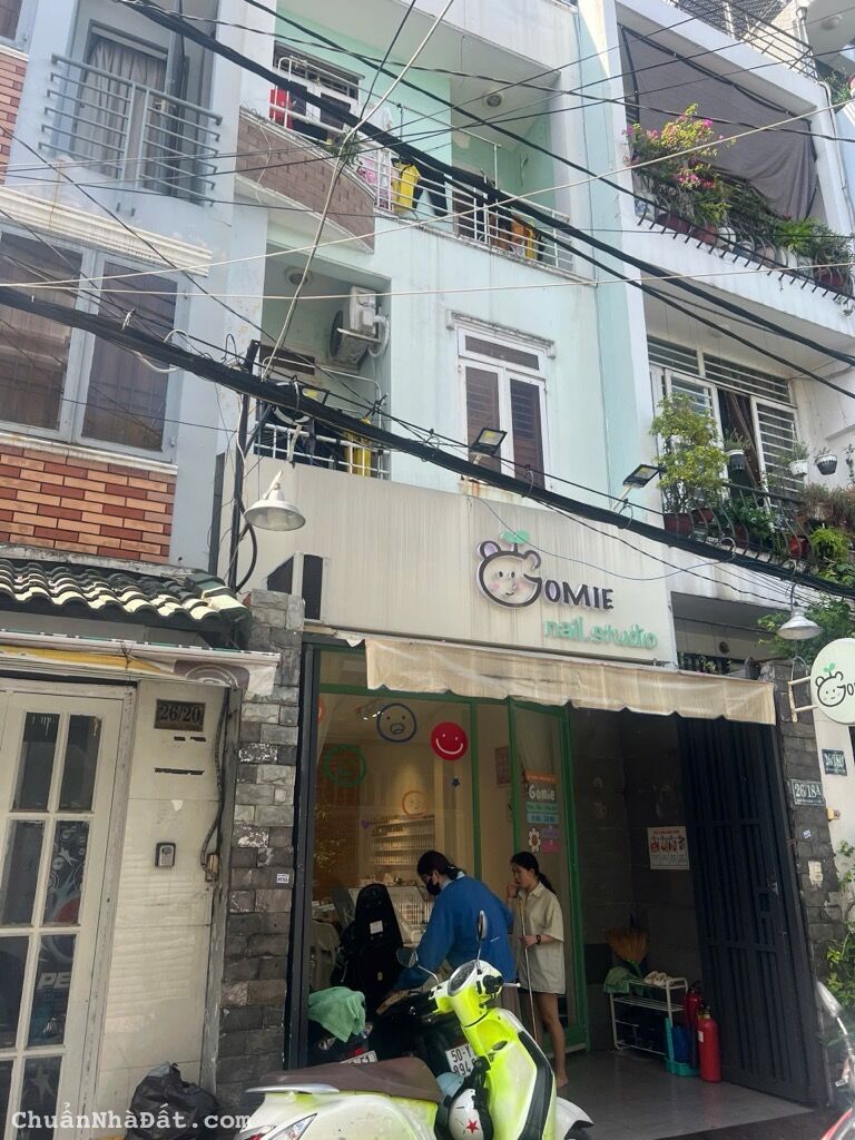 HẺM XE HƠI 7M ĐINH TIÊN HOÀNG, BÌNH THẠNH, 55M2 MỚI Ở NGAY, GIẢM 550TR CHỈ CÒN 12.5T TL 