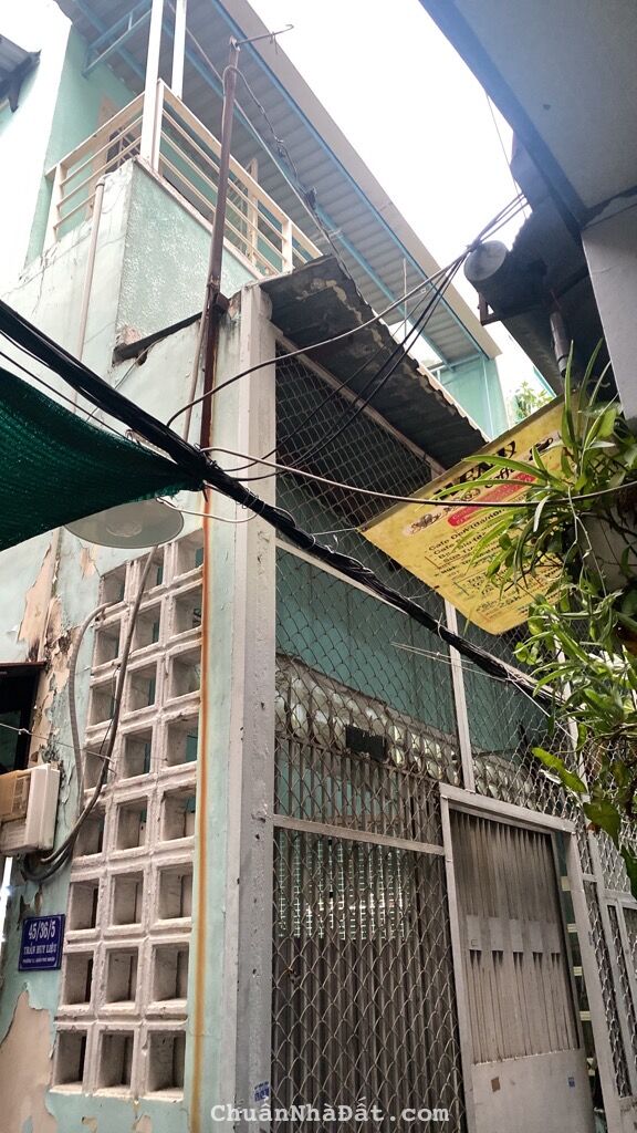 SÁT MT TRẦN HUY LIỆU, PHÚ NHUẬN, 46M2 TIỆN XÂY MỚI, TIỆN CẢI TẠO. GIẢM 200TR CHỈ CÒN 4.6T TL 