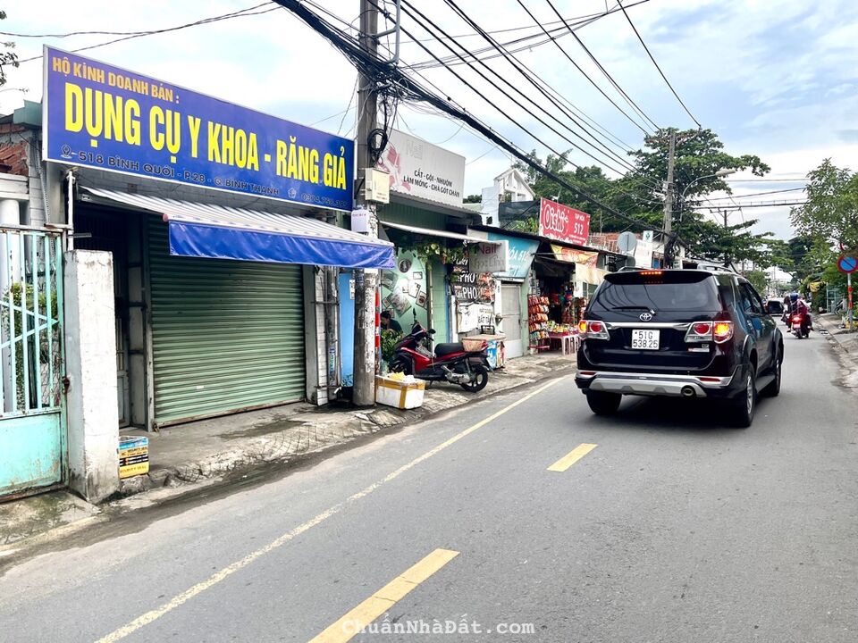 MTKD BÌNH QUỚI, BÌNH THẠNH. 90M2 CHUẨN ĐẸP. TIỆN XÂY. GIẢM 550TR CHỈ 6T TL