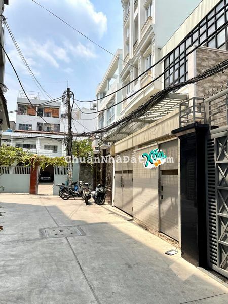 HẺM XE HƠI 5M PHAN ĐĂNG LƯU, PHÚ NHUẬN, 52M2 BỀ THẾ CÙNG 5 TẦNG, BTCT, CHỈ 12T TL.