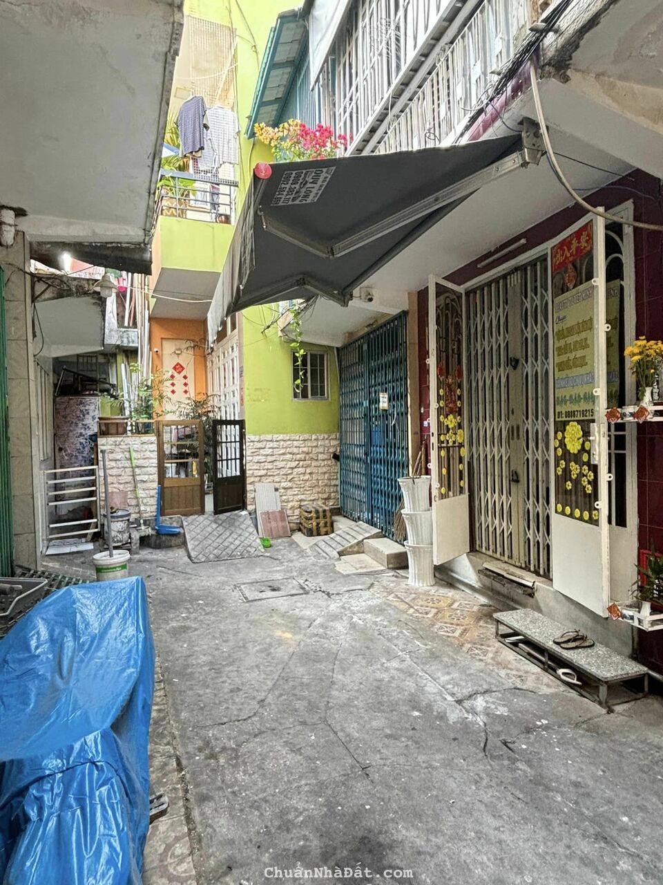 NGAY HÀNG XANH, HẺM 3.5M BẠCH ĐẰNG, BÌNH THẠNH, 45M2 TIỆN XÂY LẠI, GIẢM 200TR CHỈ 2T