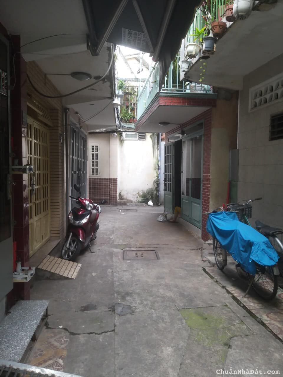 NGAY HÀNG XANH, HẺM 3.5M BẠCH ĐẰNG, BÌNH THẠNH, 45M2 TIỆN XÂY LẠI, GIẢM 200TR CHỈ 2T