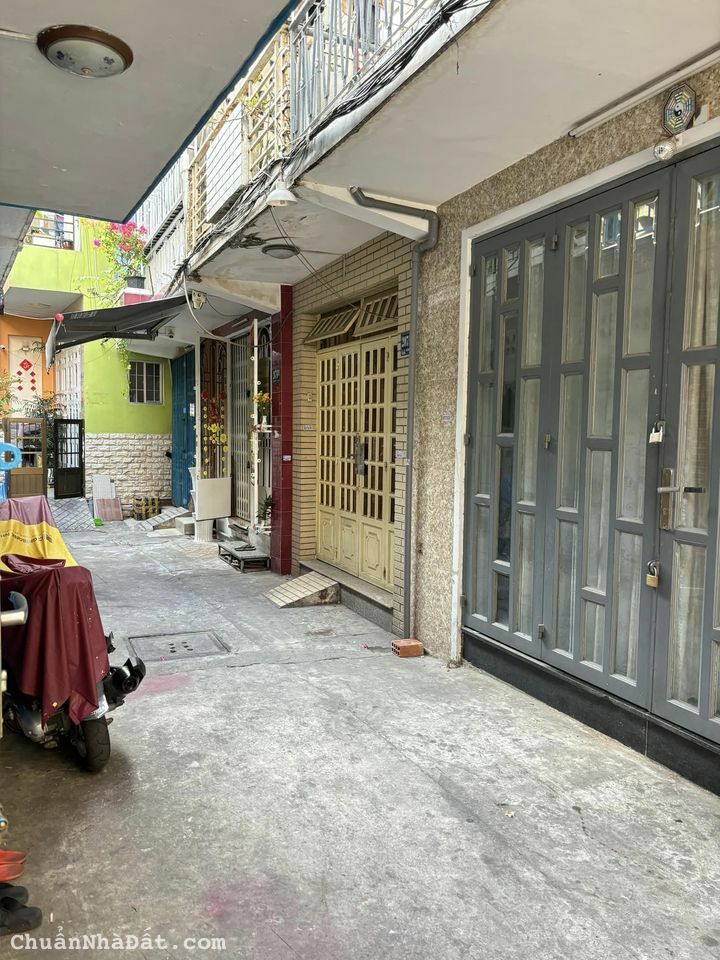 NGAY HÀNG XANH, HẺM 3.5M BẠCH ĐẰNG, BÌNH THẠNH, 45M2 TIỆN XÂY LẠI, GIẢM 200TR CHỈ 2T