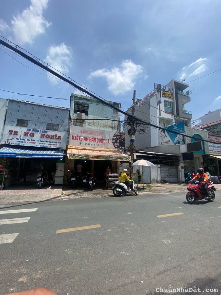 SÁT ĐẦM SEN. MẶT TIỀN KHUÔNG VIỆT KINH DOANH SẦM UẤT, 115M2 TIỆN XÂY LẠI. CHỈ 13T TL TỐT