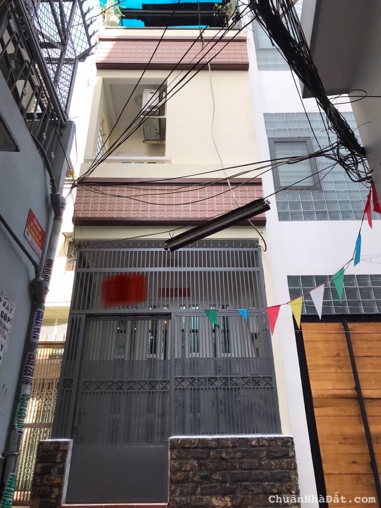 SÁT QUẬN 1, HẺM XE HƠI ĐOÀN THỊ ĐIỂM THÔNG, 30M2 MỚI, CÓ KẾT CẤU Ở NGAY, CHỈ 5T