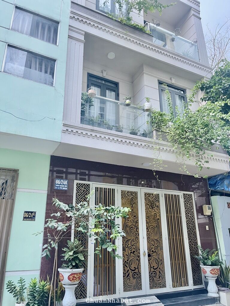 NHÀ GIÁ RẺ THÍCH QUẢNG ĐỨC, PHÚ NHUẬN, 4 TẦNG TIỆN CẢI TẠO. GIẢM 200TR CHỈ CÒN 7T TL 