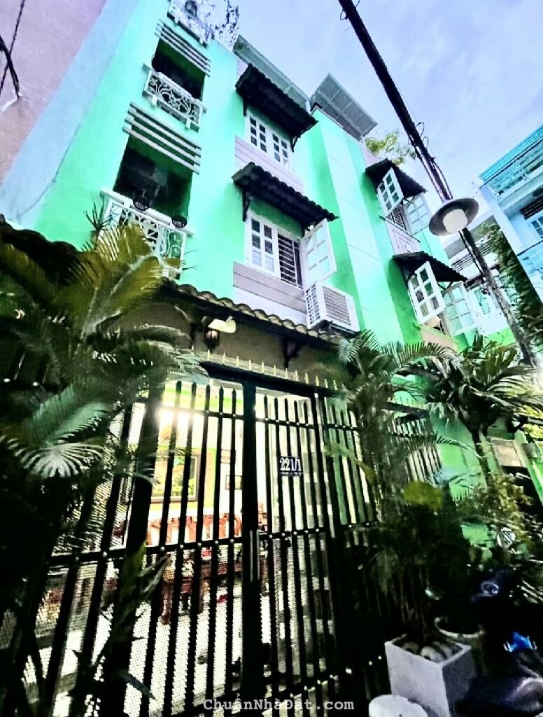 SÁT QUẬN 3, HẺM XE HƠI TRẦN HUY LIỆU, PHÚ NHUẬN, NGANG 9M RẤT ĐẸP, GIẢM NGAY 350TR CHỈ 6.5T