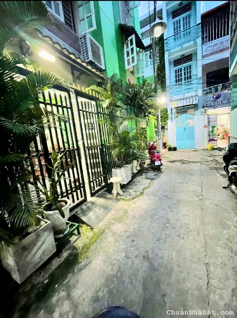 SÁT QUẬN 3, HẺM XE HƠI TRẦN HUY LIỆU, PHÚ NHUẬN, NGANG 9M RẤT ĐẸP, GIẢM NGAY 350TR CHỈ 6.5T
