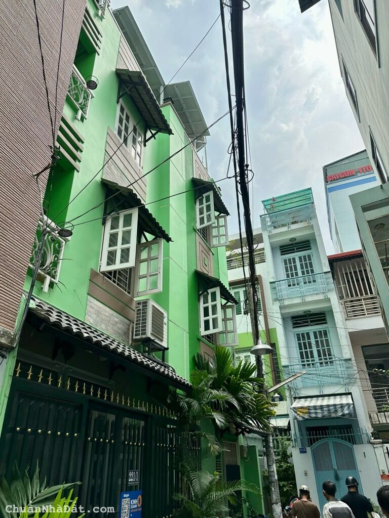 SÁT QUẬN 3, HẺM XE HƠI TRẦN HUY LIỆU, PHÚ NHUẬN, 54M2 RẤT ĐẸP, GIẢM NGAY 350TR CHỈ 5.5T