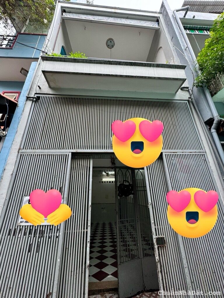 GẦN CHỢ PHẠM VĂN HAI, HẺM XE HƠI BÙI THỊ XUÂN, 2 TẦNG TIỆN XÂY MỚI. CHỈ 4T TL