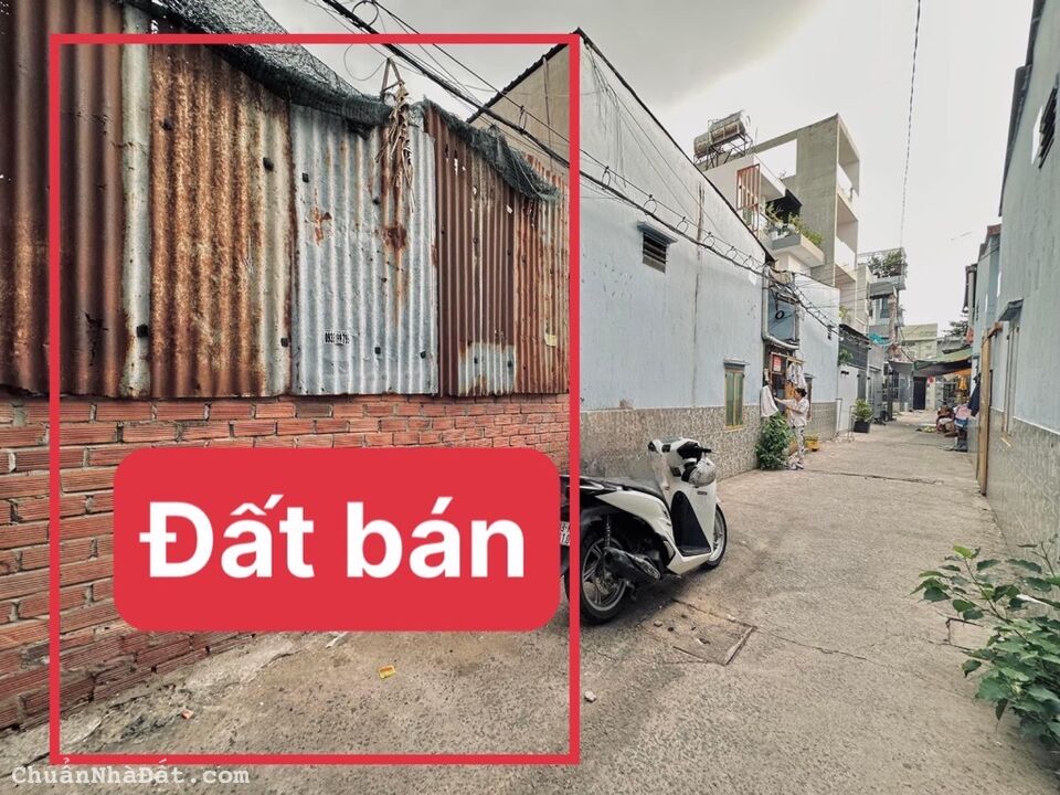 HẺM XE HƠI PHAN VĂN TRỊ, BÌNH THẠNH, 48M2 ĐẤT TRỐNG TIỆN XÂY, CHỈ NHỈNH 4T TL TỐT