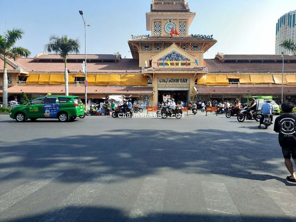 8X20M MẶT TIỀN CAO VĂN LẦU Q6, GẦN CHỢ BÌNH TÂY, GIÁP Q5