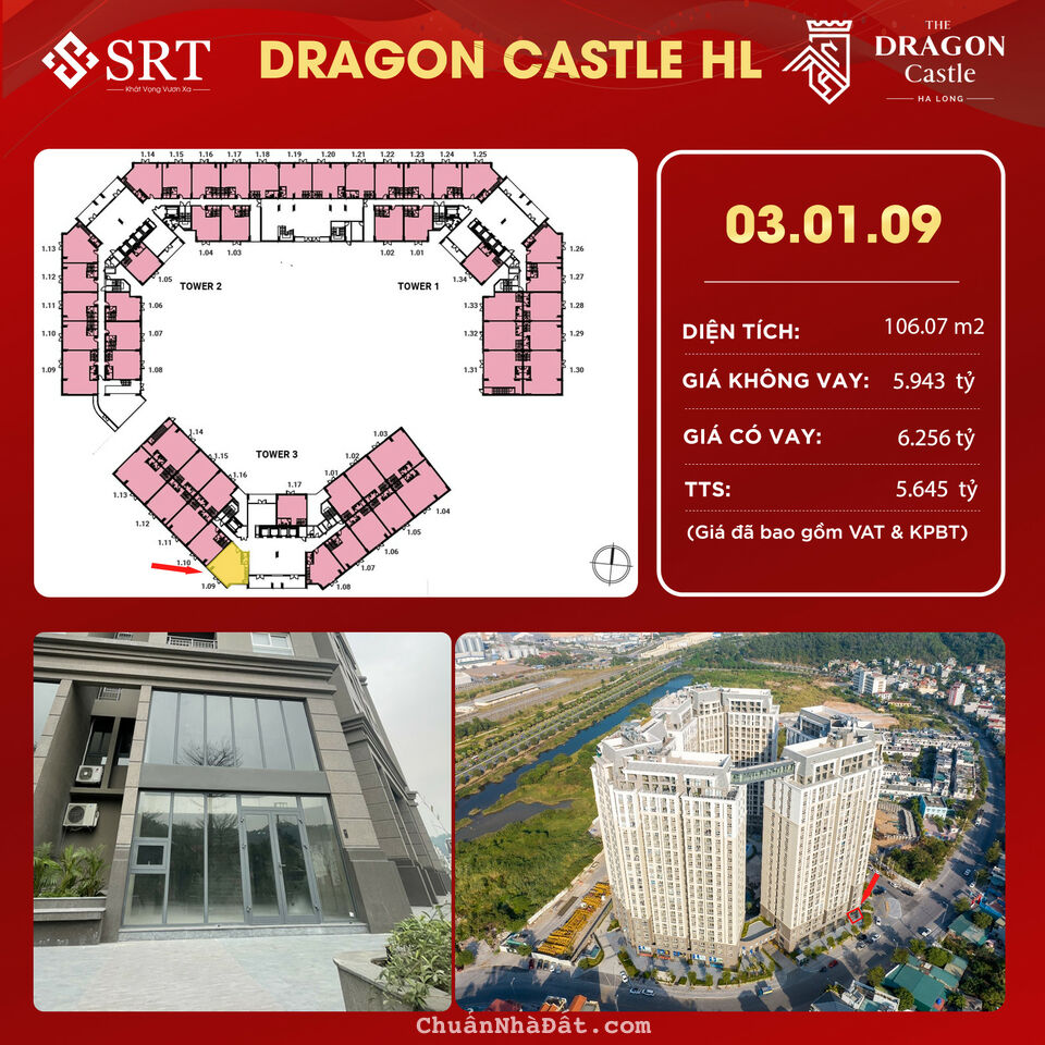 Đầu tư Shop chân đế Dragon Castle Hạ Long. Hàng cực phẩm độc quyền chỉ từ 600tr/căn chiết khấu ưu đ