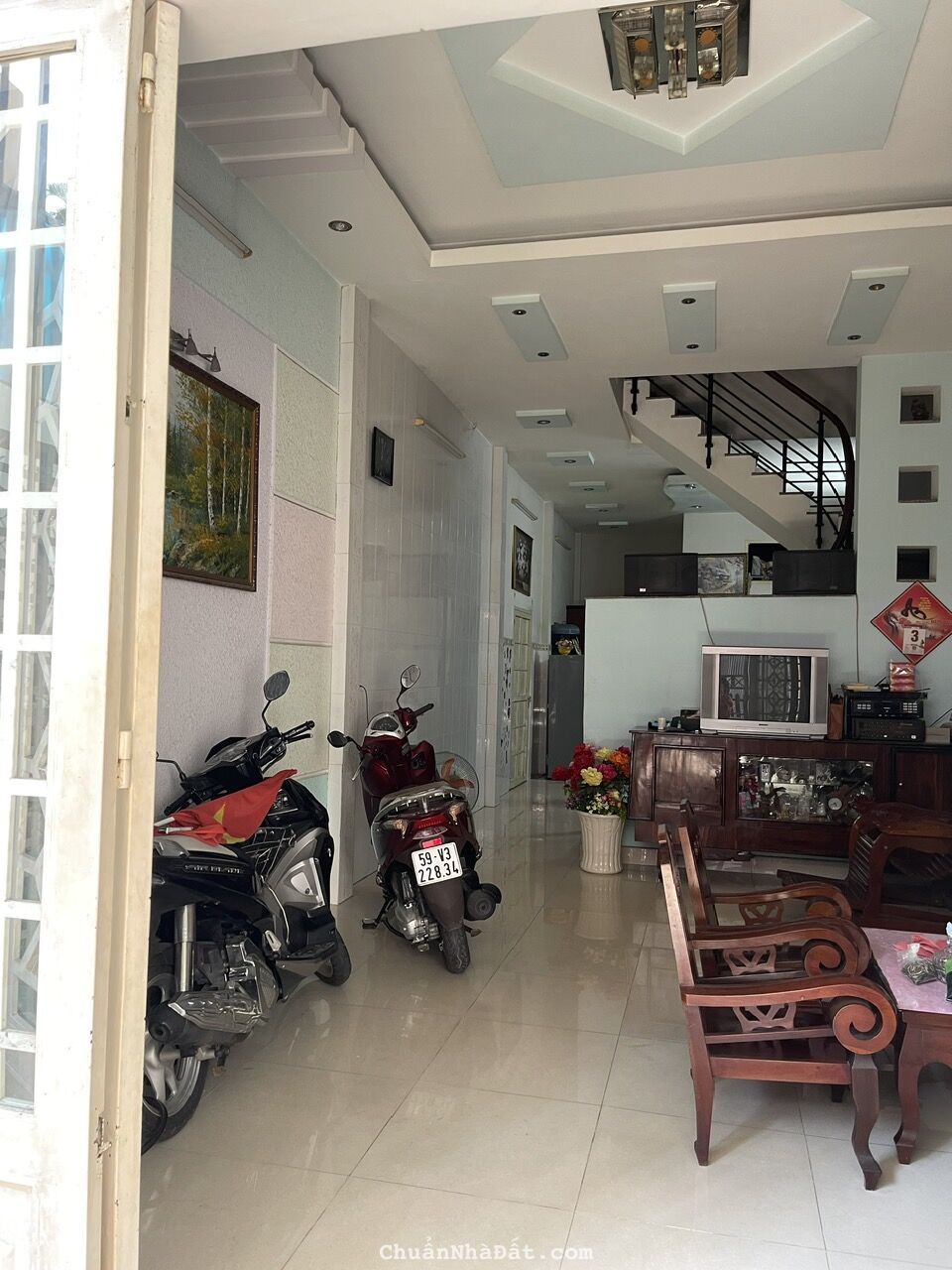 Cho thuê nhà hẻm xe tải 2 lầu 5*18m, Quang Trung f11 gò vấp giá 15t triệu