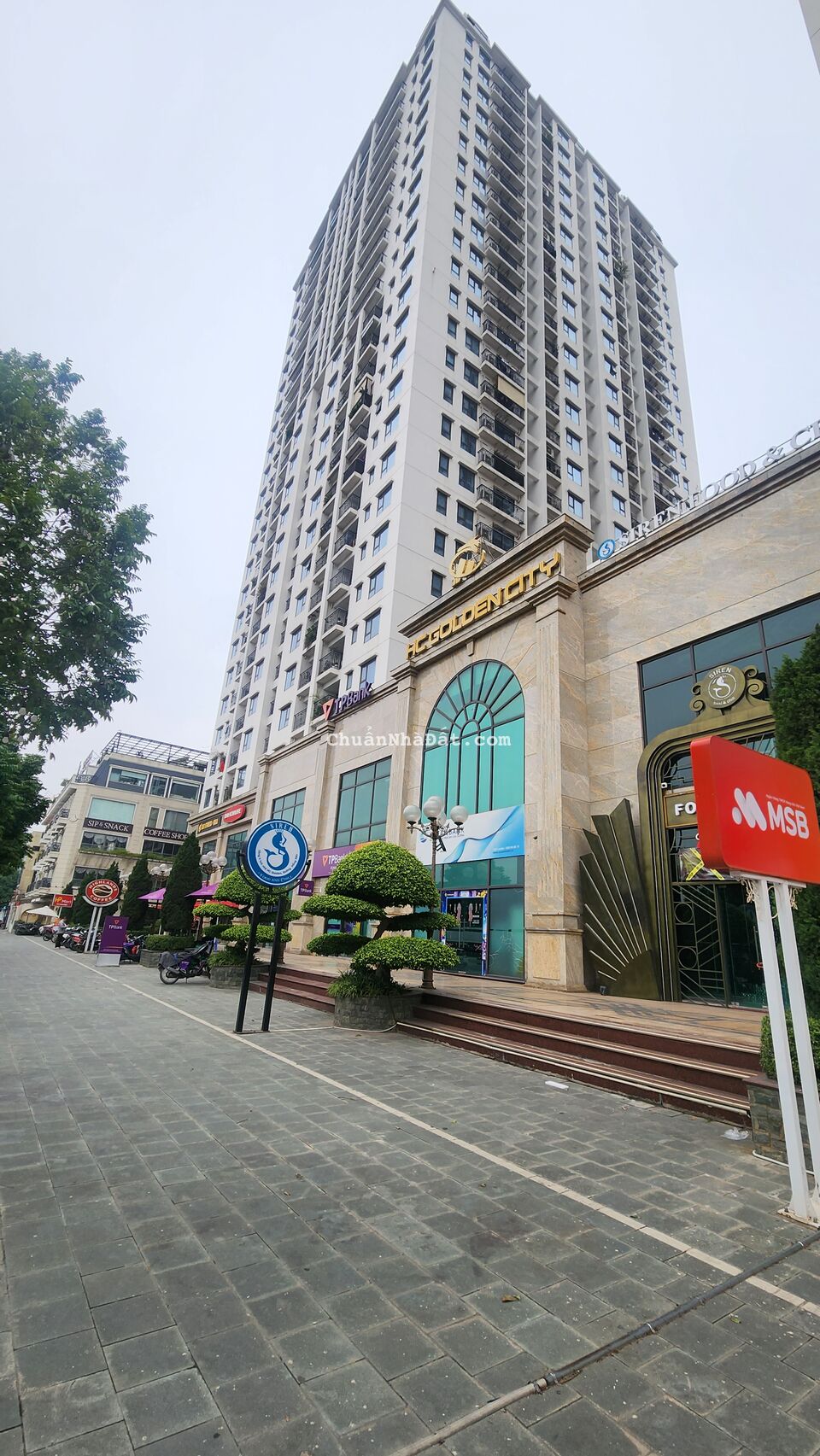 Bán căn hộ 87m2 HC Golden City Long Biên