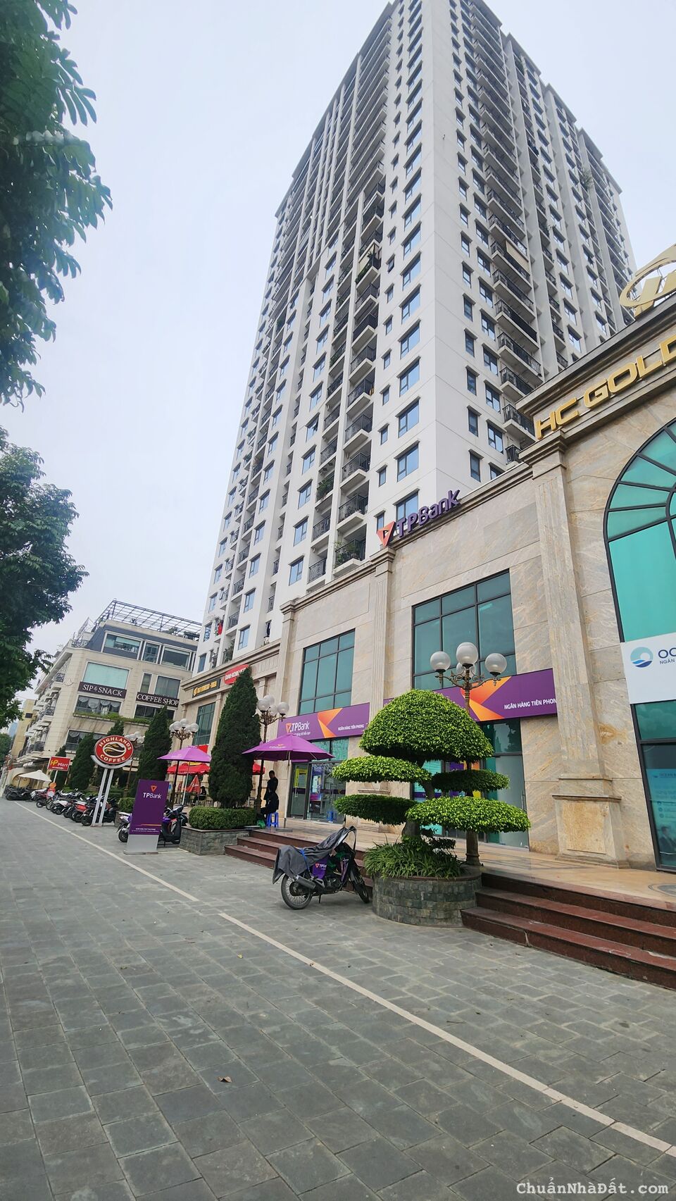 Cho thuê căn hộ 120m2 HC Golden City Long Biên 20tr/th