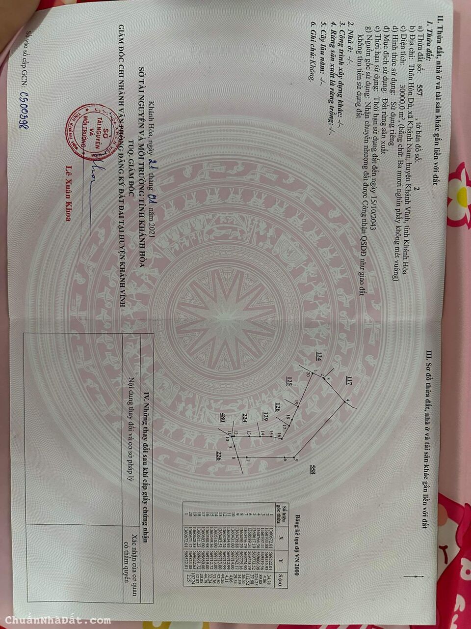 Bán đất CLN 3ha phù hợp làm trang trại,vườn thông thoáng Bán đất CLN 3ha phù hợp làm trang trại,vườn thông thoáng