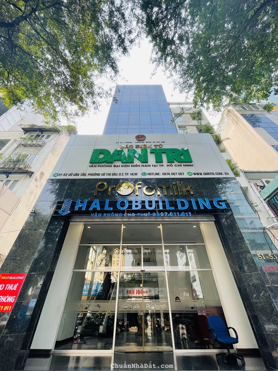 Cho thuê văn phòng 105m2 đường Võ Văn Tần, Quận 3 ngay góc Trần Quốc Thảo 39tr