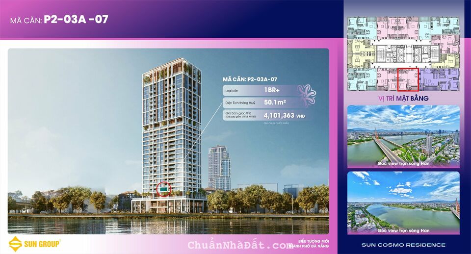 🔥 🔥 🔥  CÒN DUY NHẤT VÀI CĂN HỘ VIEW TRỰC DIỆN SÔNG HÀN 🔥 🔥 🔥