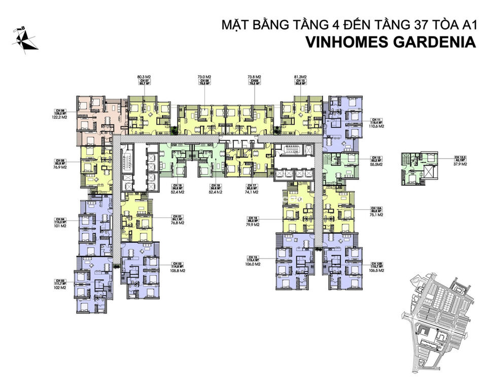 Tôi cần bán cáccăn hộ tại dự án Vinhomes Gardenia các toà A1 - A2 - A3. LH: 0969 362946