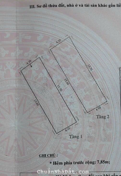 Quá tốt nhà HXH 8m Hùng Vương Phường 9 Quận 5. DT 4,2x14m trệt 1 lầu giá 10 tỷ TL