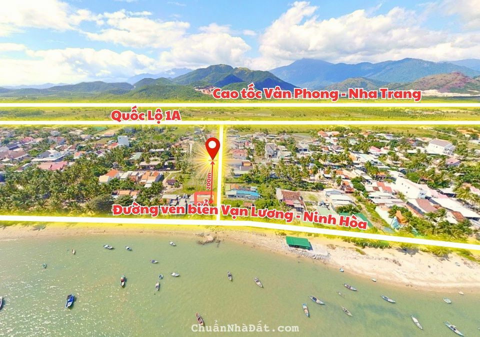Mặt hàng tốt gần biển full thổ cư ở vịnh Vân Phong Vạn Ninh Khánh Hòa 