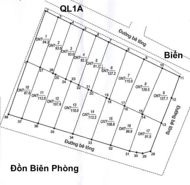 Mặt hàng tốt gần biển full thổ cư ở vịnh Vân Phong Vạn Ninh Khánh Hòa 