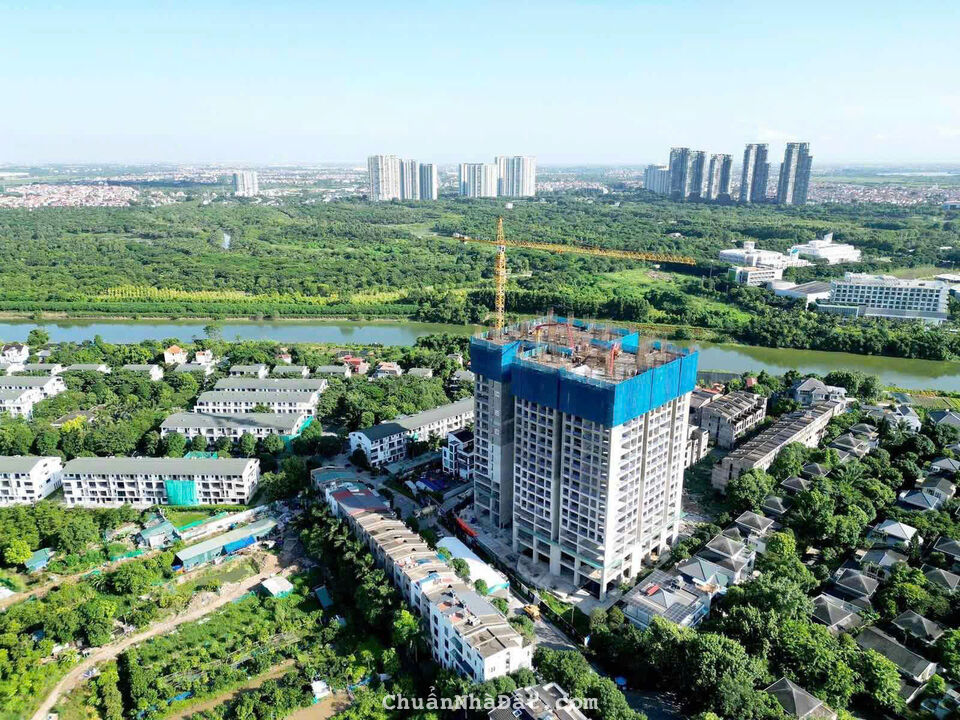 Căn hộ 2PN view sông & công viên tại chung cư Fibonan KĐT Ecopark, CK 6% 259tr