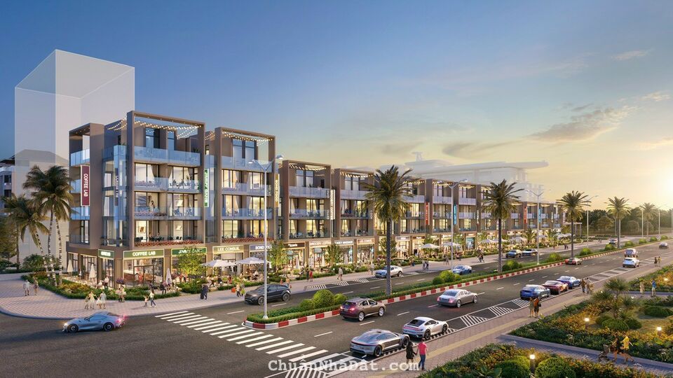 Chỉ từ 3,65 tỷ NHHT 70%, lãi 0%, CK 9,5% Shophouse 2 mặt tiền biển Laurora,sát biển cận phố KD 24/7