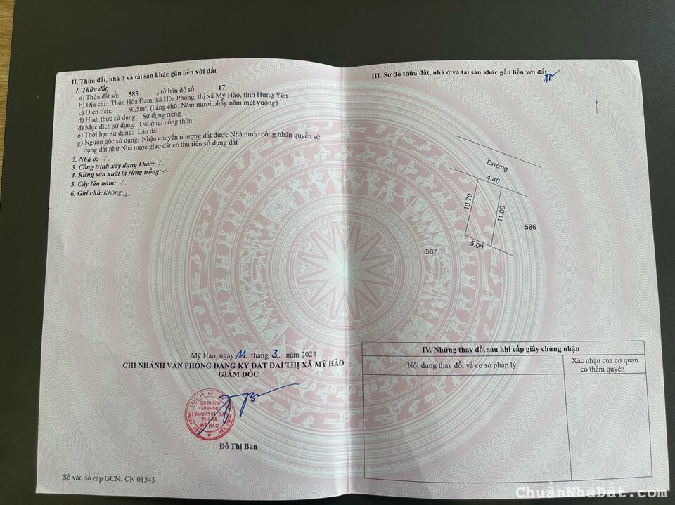 Bán lô đất 50m2 rẻ nhất Mỹ Hào Hưng Yên Bán lô đất 50m2 rẻ nhất Mỹ Hào Hưng Yên