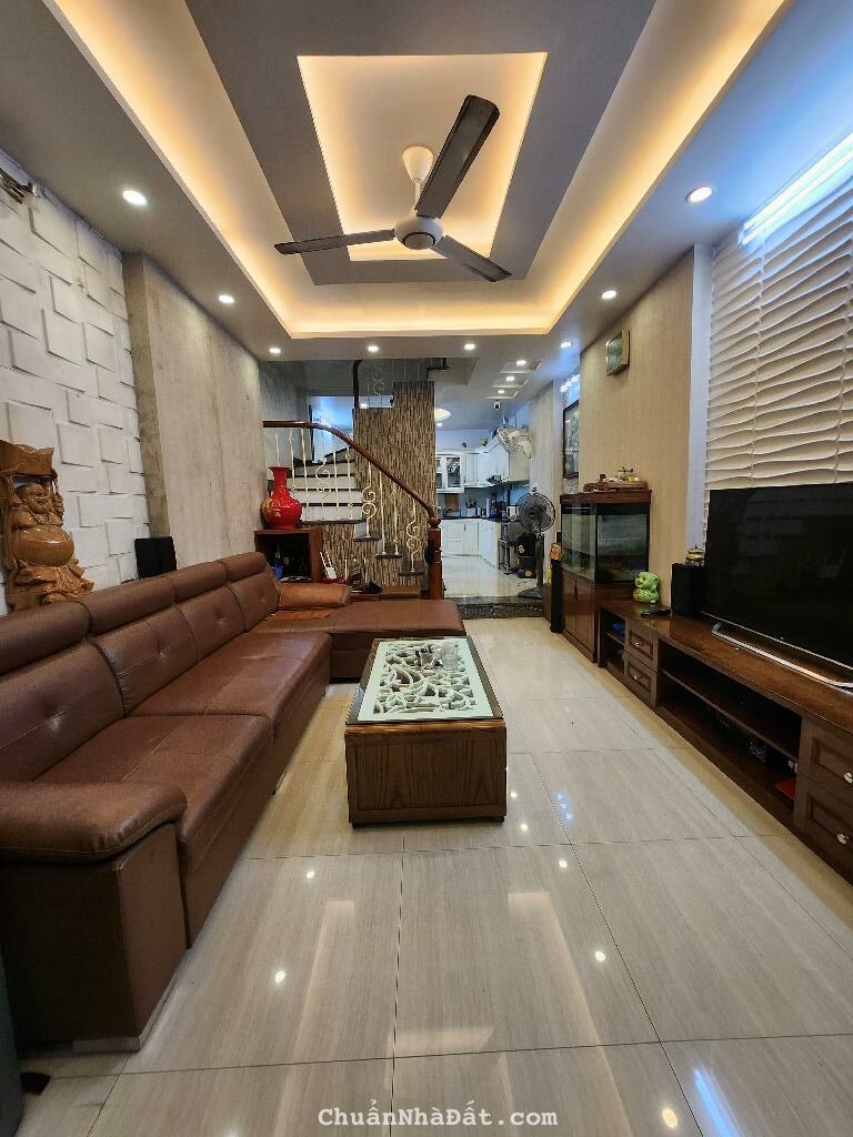 Bán nhà Thanh Lân, Hoàng Mai, mặt ngõ thông thoáng 45m2, mặt tiền 3.8m, 5.1 tỷ.