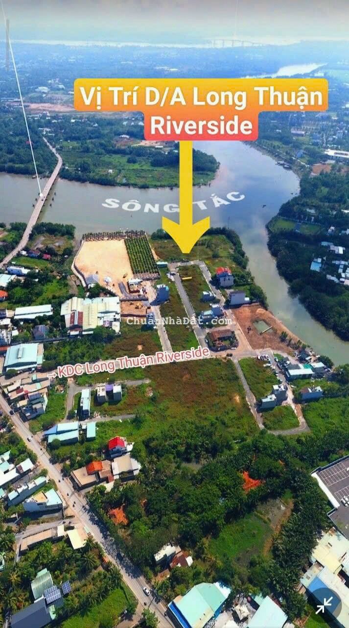 Long Thuận RiverSide 82m2 Chỉ 3tỷ489 Đất View Sông Quận 9 Rẻ Nhất 2024