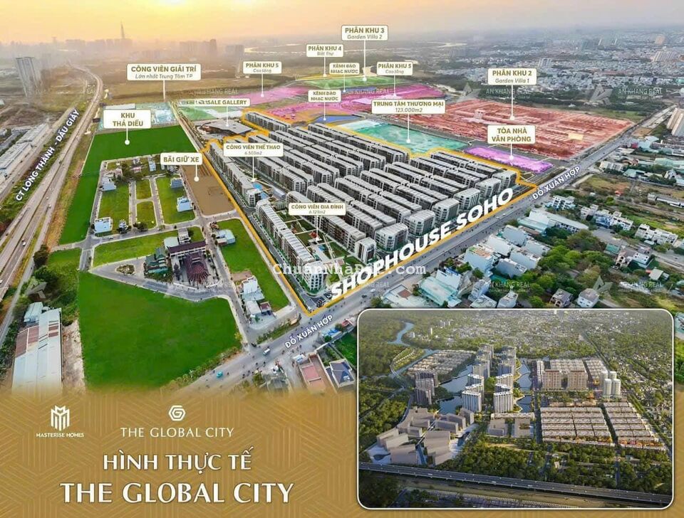 Góc 2MT 500m2 Liên Phường Quận 9 chỉ 36 Tỷ 500 Full Thổ Sát The Global City