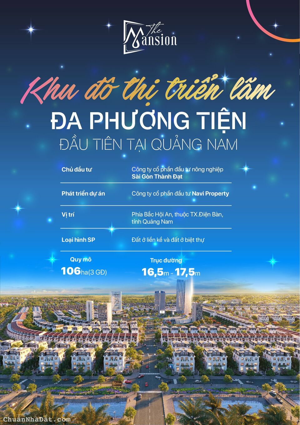 Dự án The Mansion Hội An giá đầu tư