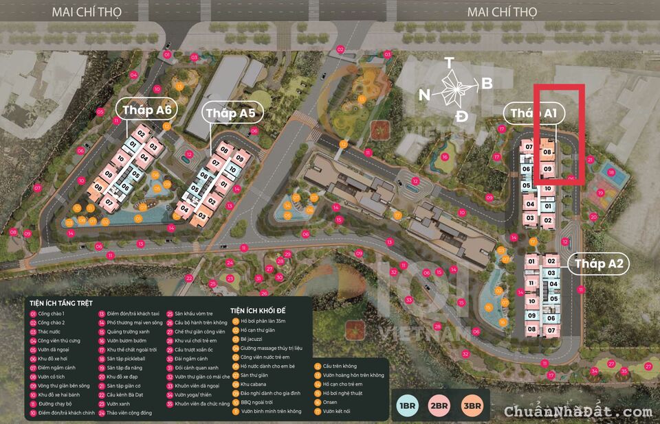 Anh/chị Bình IQI VIETNAM SĐT: 0905015296 Bán căn hộ Eaton Park, Quận 2 giá 14.799 tỷ tại Hồ Chí Min