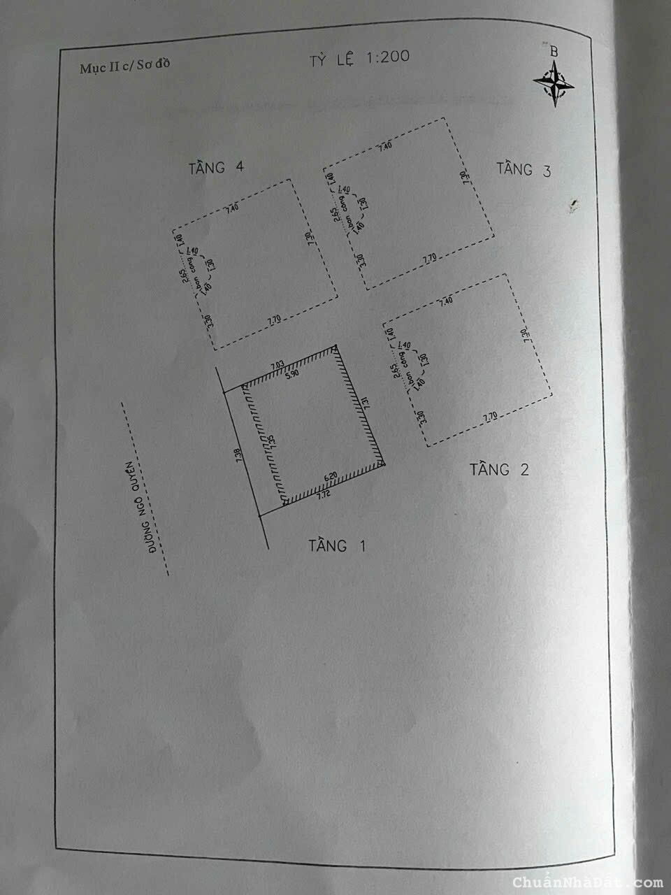 Gia đình cần tiền bán gấp căn nhà 4 tầng mặt tiền Ngô Quyền ( ĐỐI DIỆN CẦU RỒNG ) ⭐⭐⭐⭐⭐