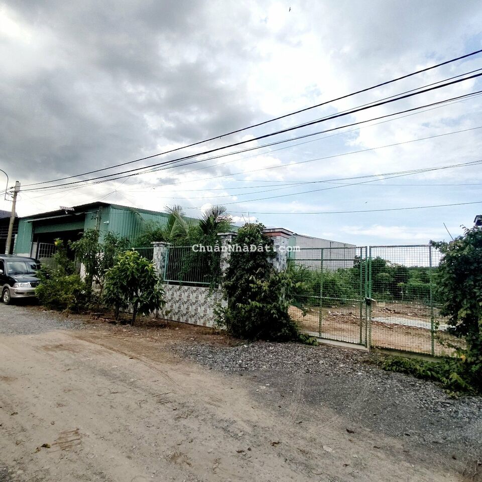 Bán đất + nhà xưởng diện tích 430m2 full thổ, xây dựng hết đất 👉 Mặt tiền đường 12m, Xã Trung An Bán đất + nhà xưởng diện tích 430m2 full thổ, xây dựng hết đất 👉 Mặt tiền đường 12m, Xã Trung An