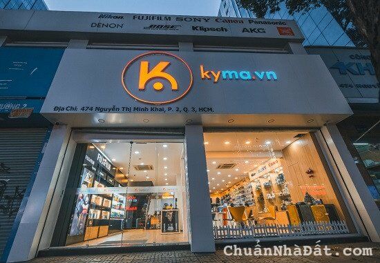 Cho thuê nhà mặt tiền đường Nguyễn Thị Minh Khai, Phường 2, Quận 3. DTSD: 250m2