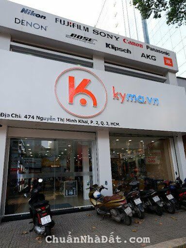 Cho thuê nhà mặt tiền đường Nguyễn Thị Minh Khai, Phường 2, Quận 3. DTSD: 250m2