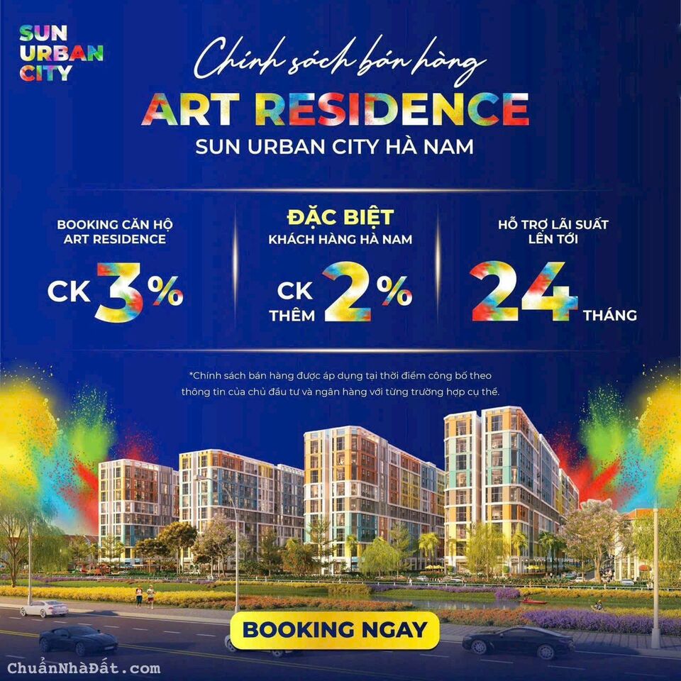 Chung cư Sun Group Hà Nam 48m2 2 phòng ngủ chỉ 1,3 tỷ