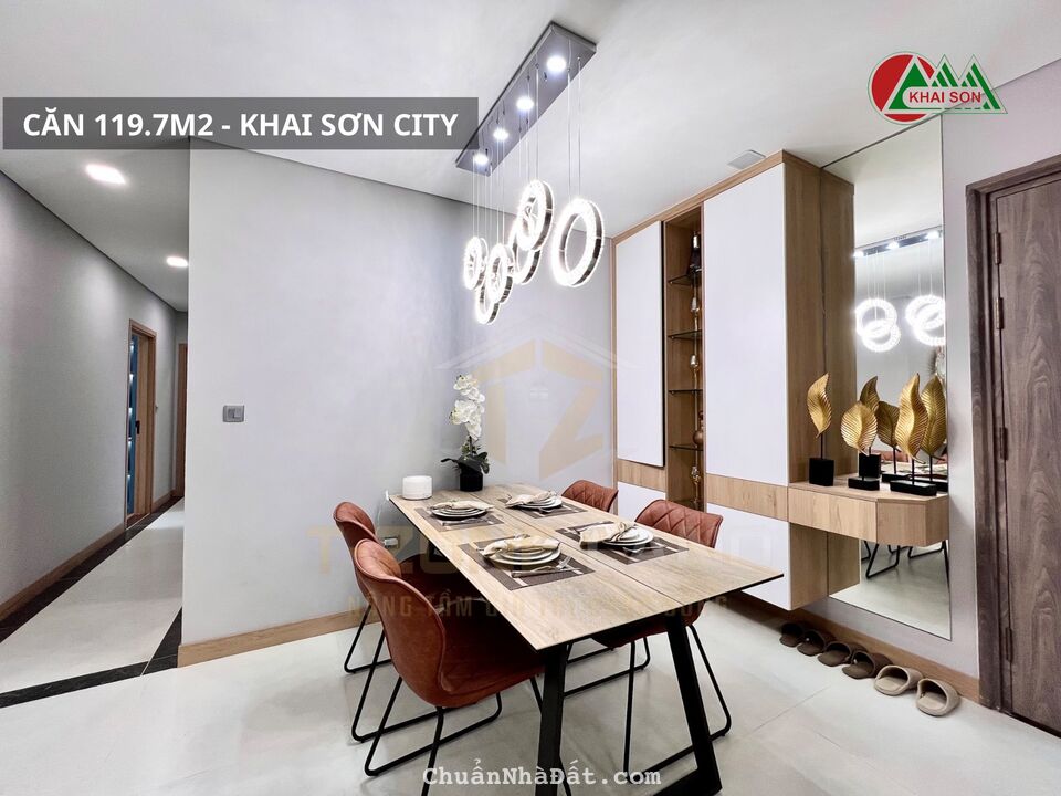 Cực Hot! Căn 2PN-90m2- Khai Sơn City- Giá chỉ còn 4,3 tỷ, Quà tặng tân gia 350tr, Chiết khấu 12,5%