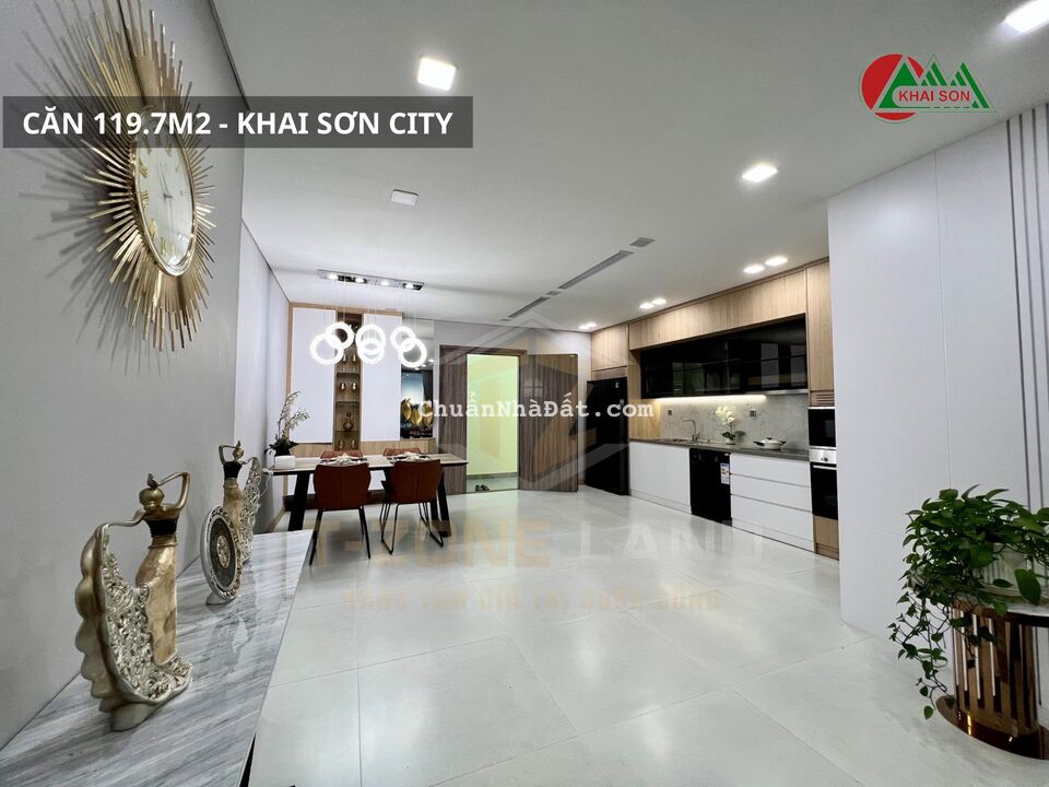 Duy nhất căn 2PN - tầng trung - view thoáng tại Khai Sơn City, Vốn tự có chỉ 1,3 tỷ - HTLS 0% 18T