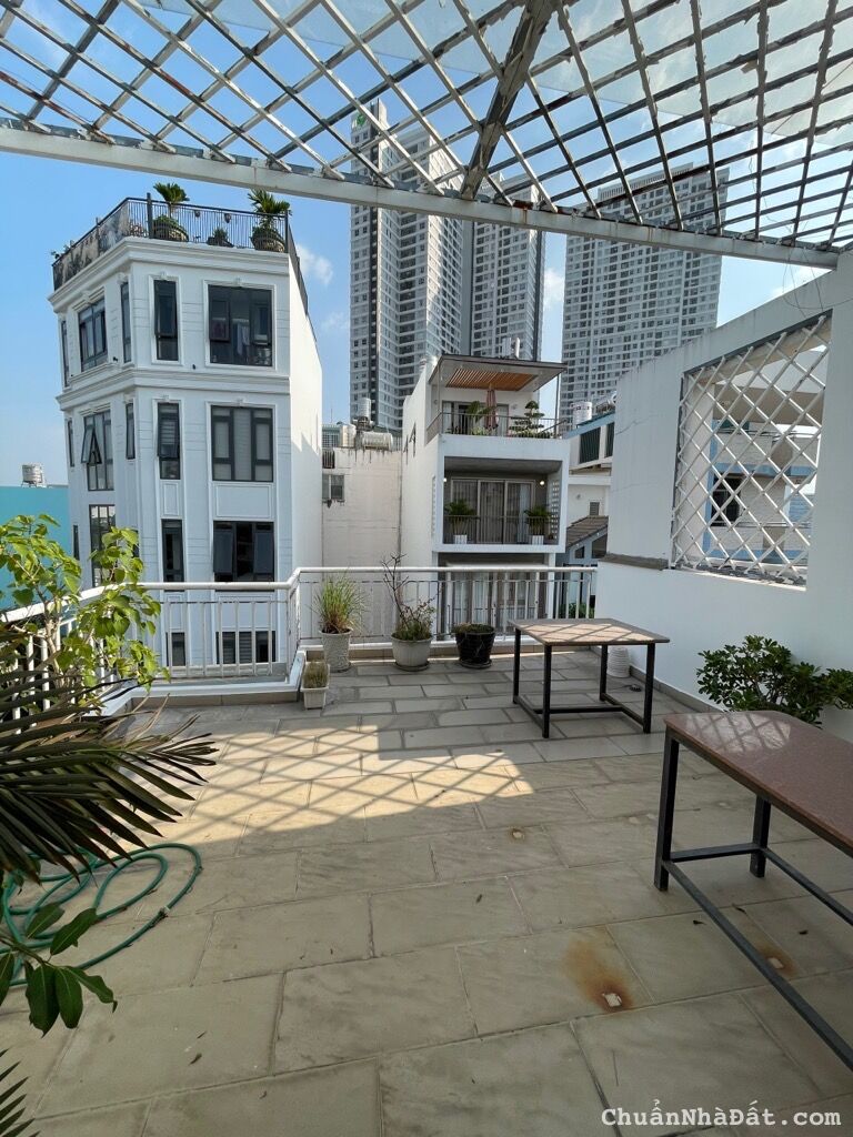 BÁN NHÀ ĐƯỜNG NGUYỄN THỊ THẬP, QUẬN 7, 78M2, NGANG 5m, XE HƠI NGỦ NHÀ, 5 TẦNG, 4 PN, HƠN 13 TỶ TL